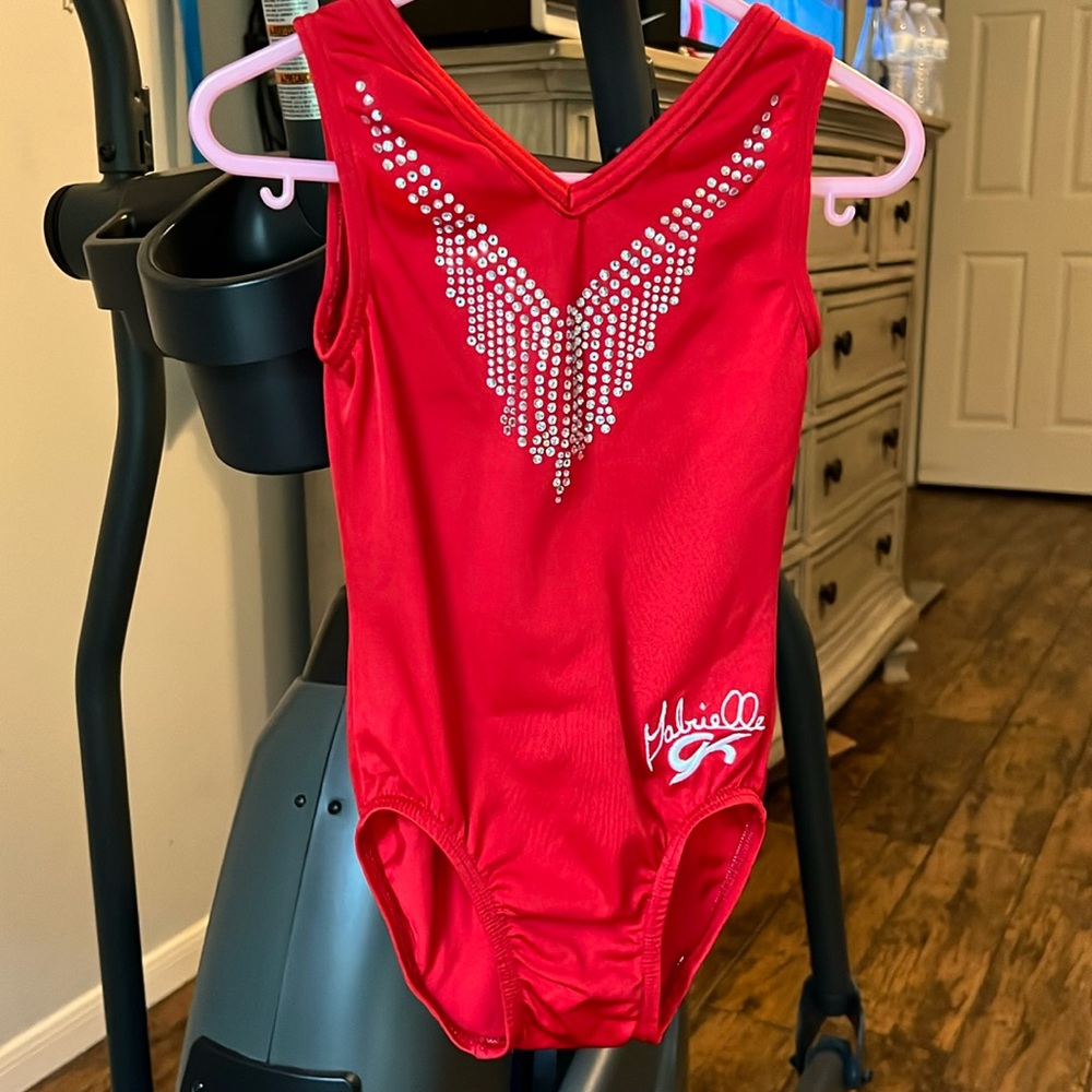Gk Gabrielle Douglas child small leotard